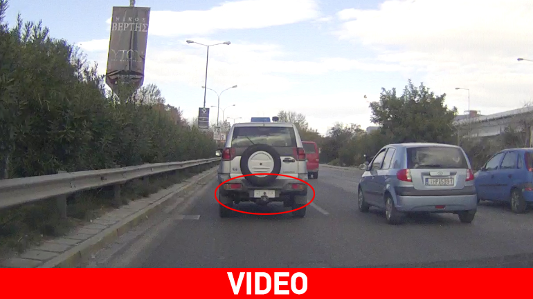 To Λιμενικό Σώμα κυκλοφορεί με… λευκές πινακίδες κυκλοφορίας!